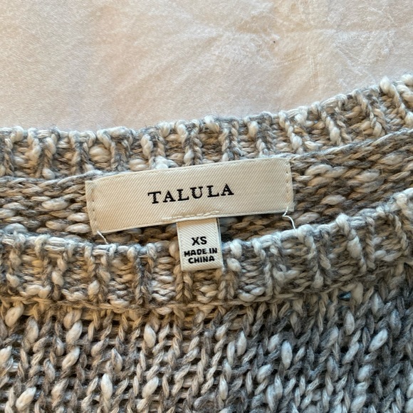 Talula Grey Knit Sweater - Picture 3 of 3